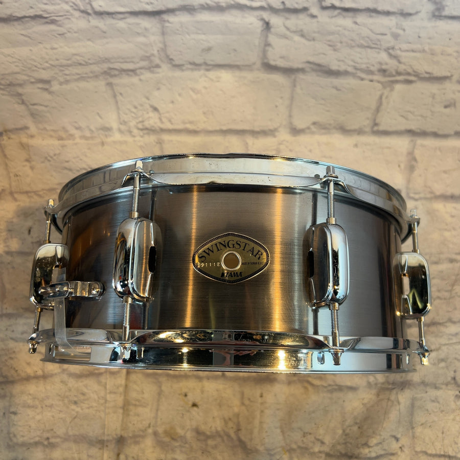 Tama 14x5 Swingstar Snare Drum Brushed Metal Taiwan