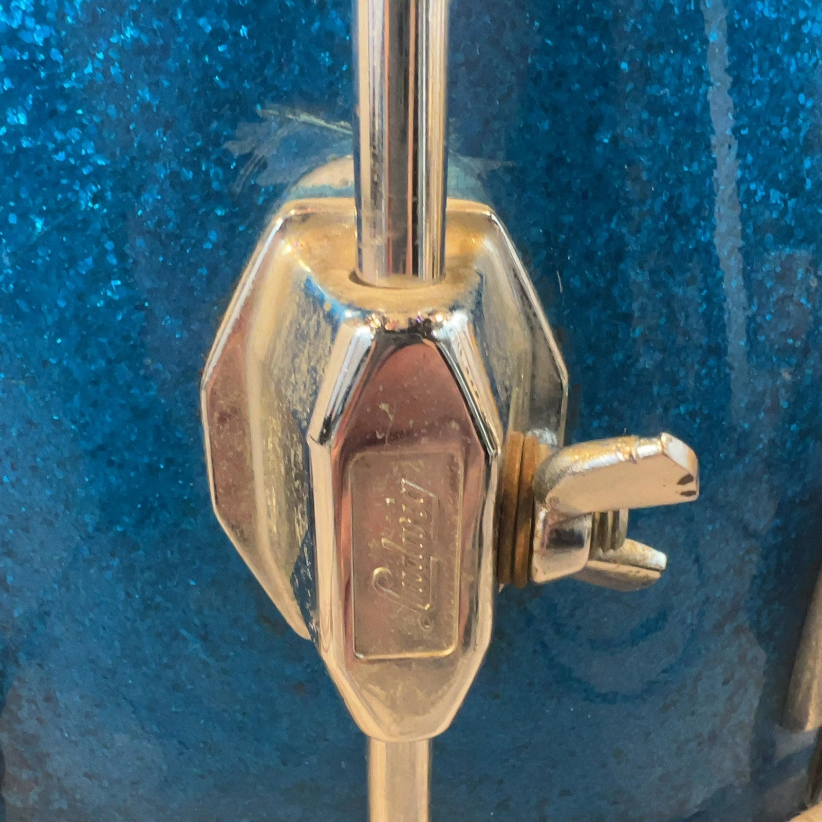 Ludwig 18x16 Vintage 1970 Blue Sparkle Floor Tom