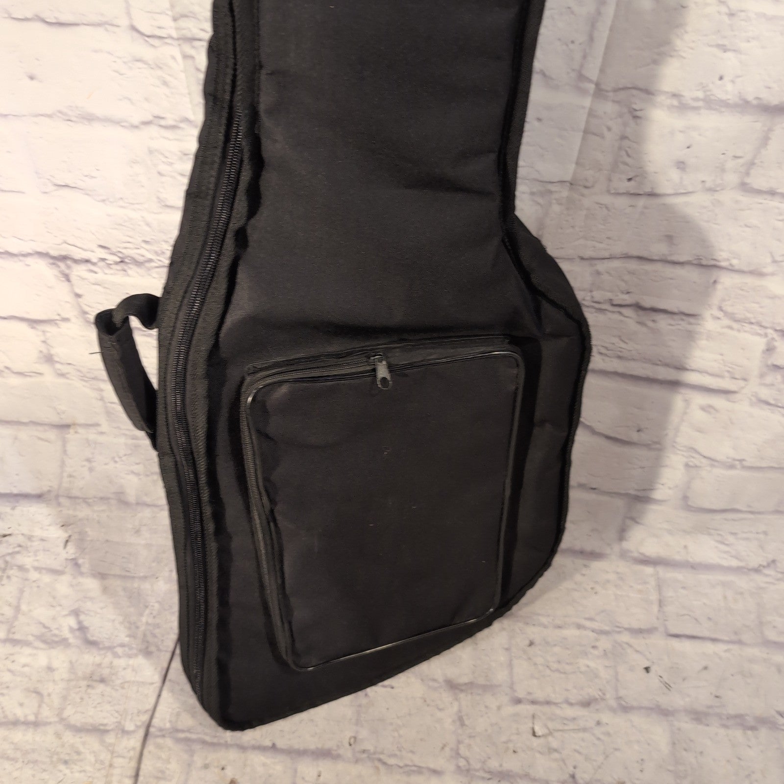 Bass Guitar Gig Bag with Shoulder Straps and Accessory Compartments
