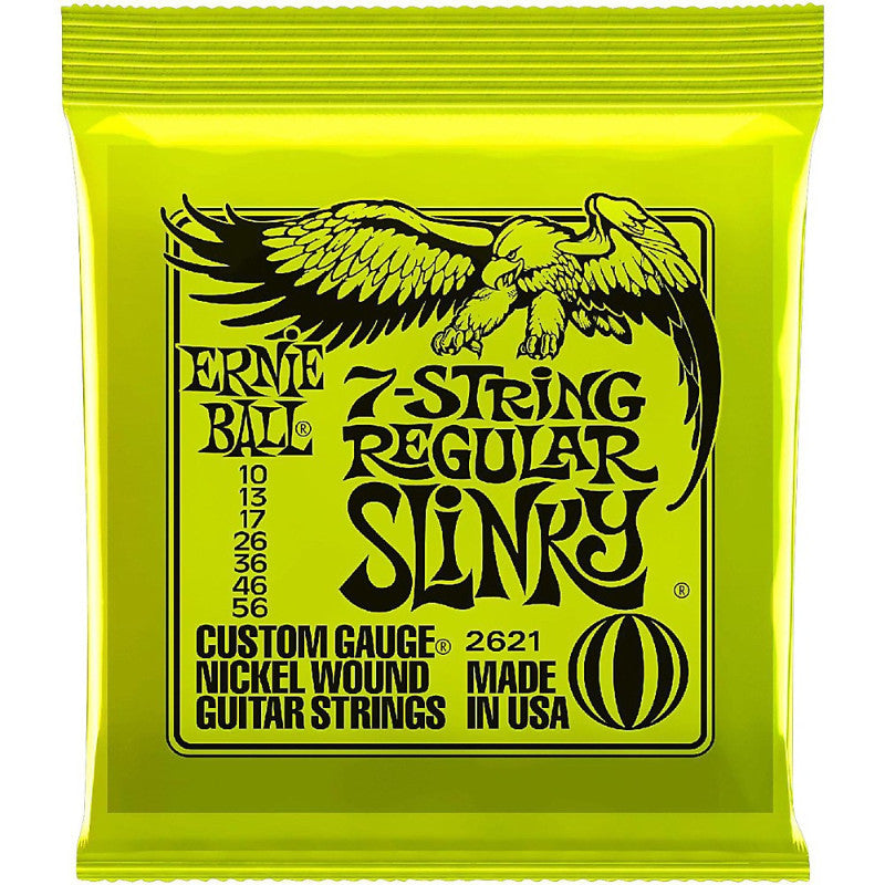 Ernie Ball Reg Slinky 7-String Electric Guitar Strings