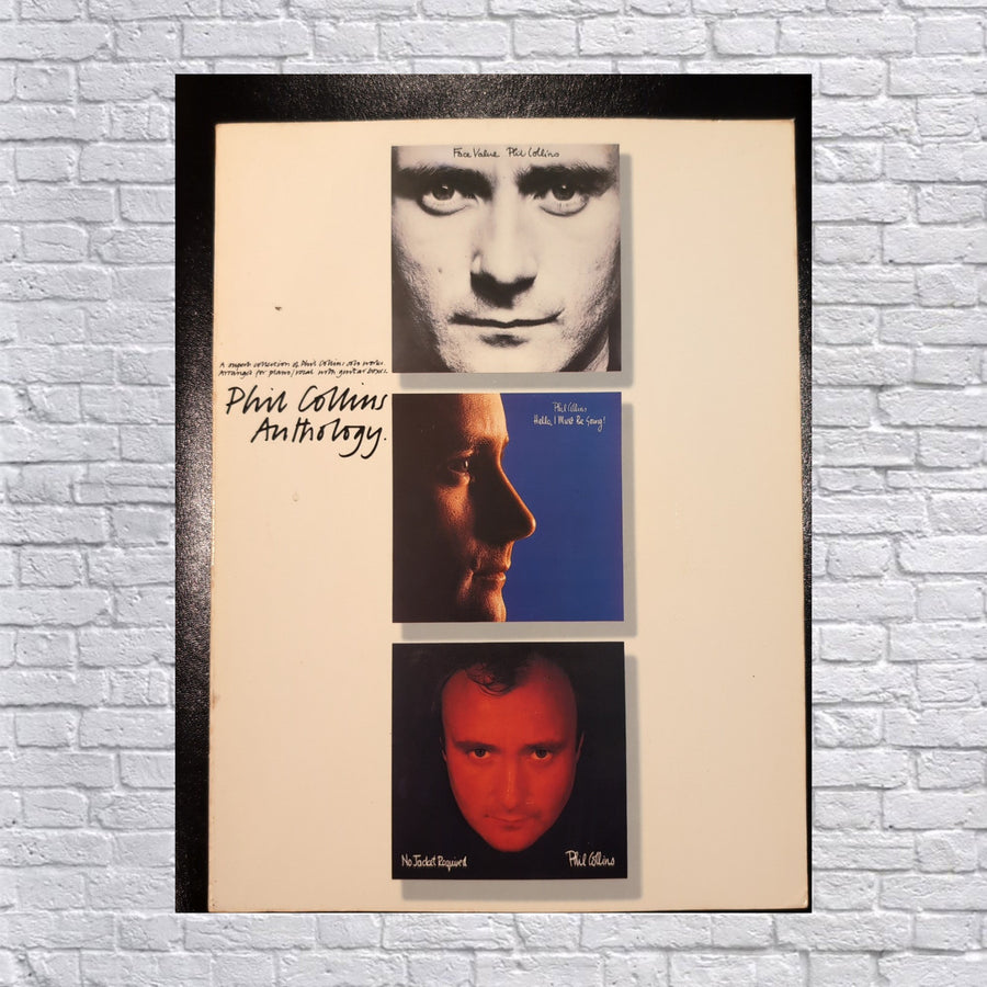 Phil Collins Anthology - Piano Vocal Guitar Song Book