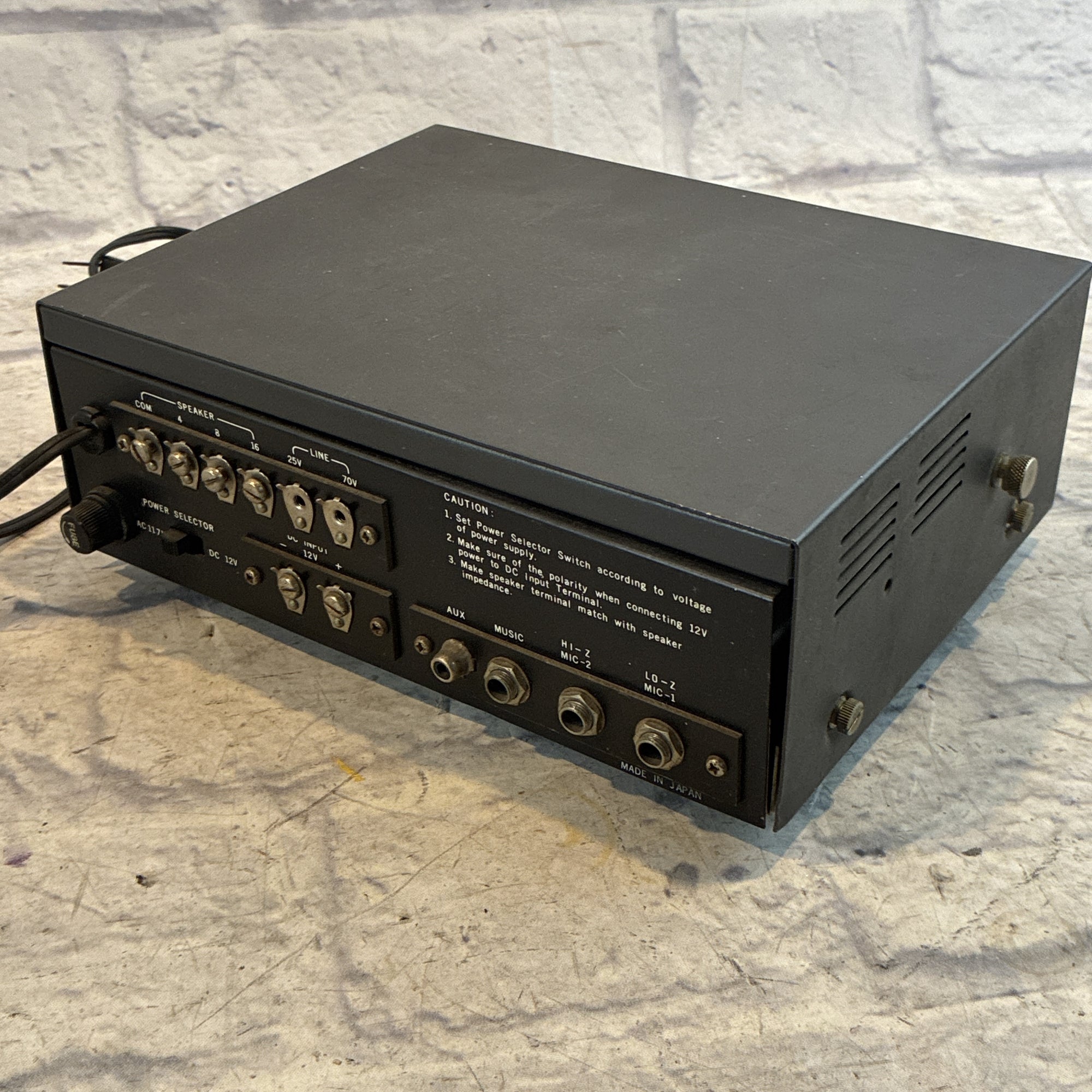 Herald AM-53A Solid State PA Amplifier Portable PA