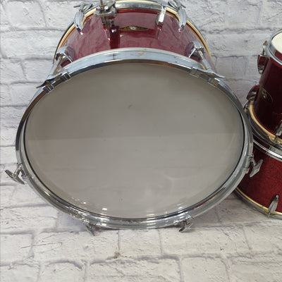 Apollo 3pc Red Sparkle MIJ 1960s Drum Set