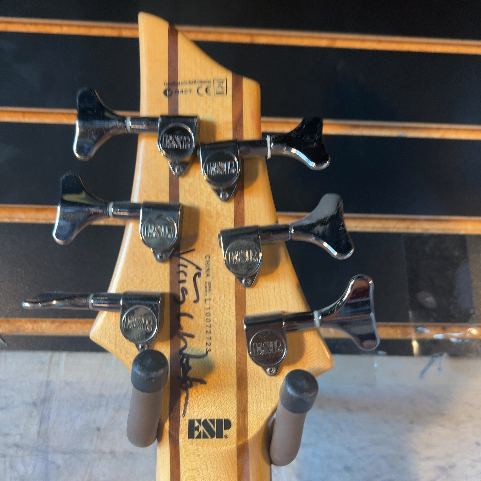 LTD B206SM Signed by Victor Wooten 6 String Bass Guitar