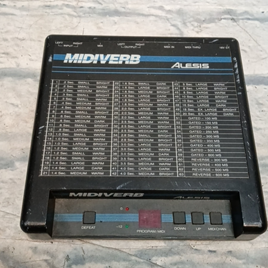 Alesis Midiverb I Desktop Reverb Unit