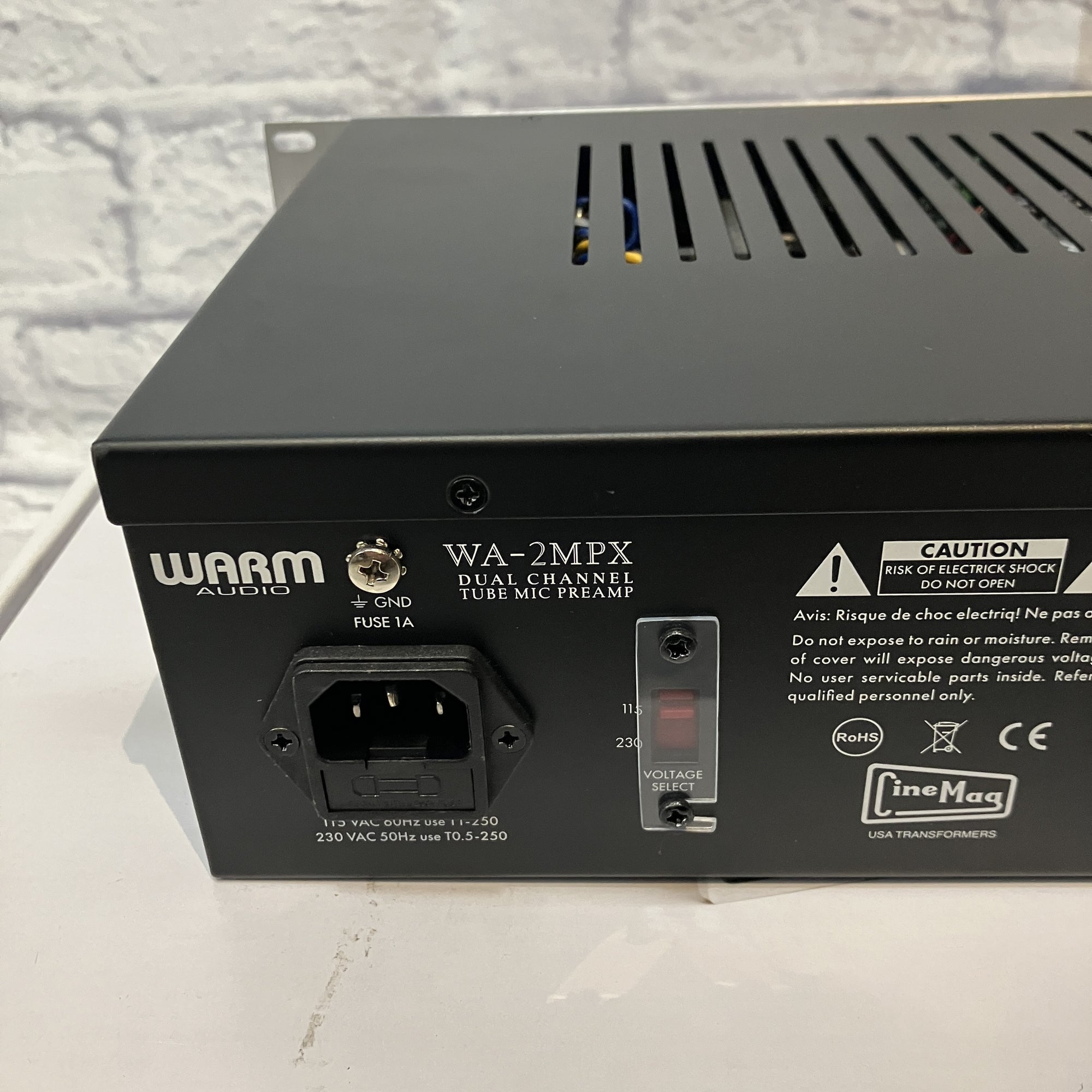 Warm Audio WA-2MPX 2-Channel Tube Microphone Preamp