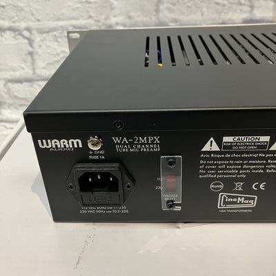 Warm Audio WA-2MPX 2-Channel Tube Microphone Preamp