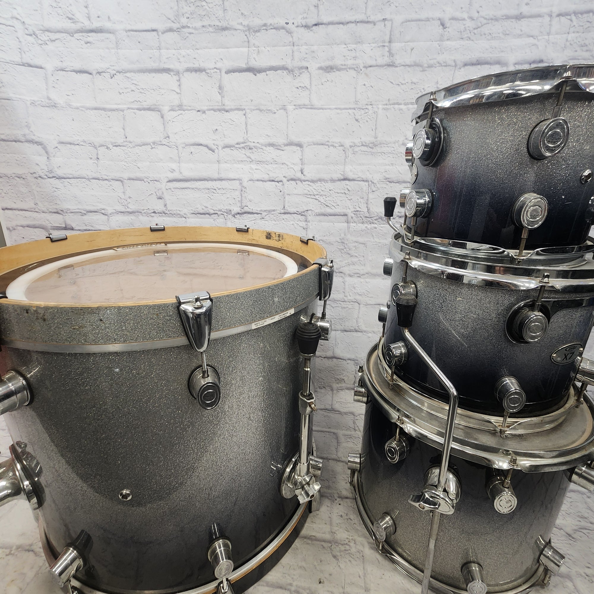PDP Pacific Drums & Percussion X7 4pc Drum Kit 22 / 14 / 12 / 10