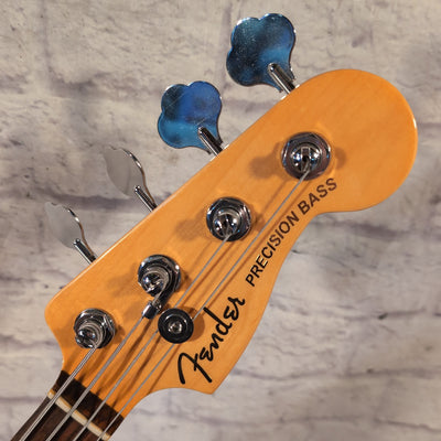 2021 Fender American Ultra Precision Bass 4 String Bass Guitar USA - Ultraburst