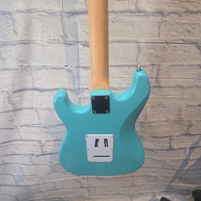 Kramer Focus Teal VT-211S ( With Case) Electric Guitar