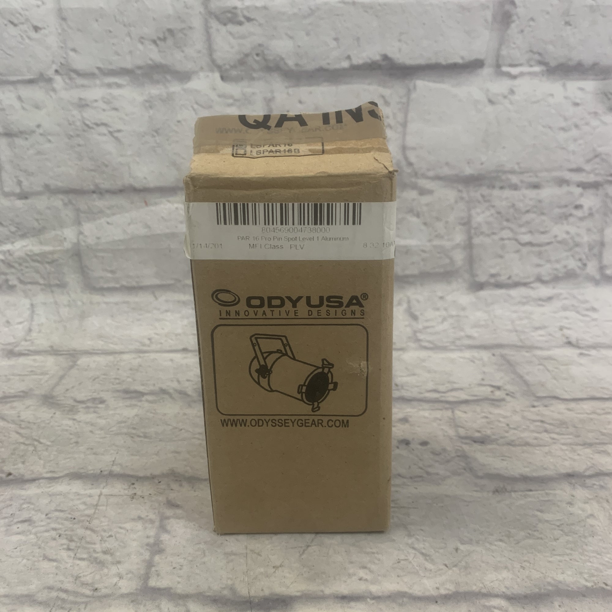 Odyssey PAR 16 Pro Pin Spot Aluminum DJ Accessories