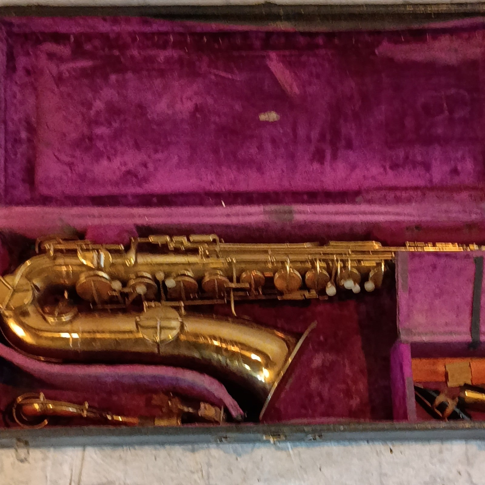Vintage 1920s Lyon & Healy Tenor Saxophone