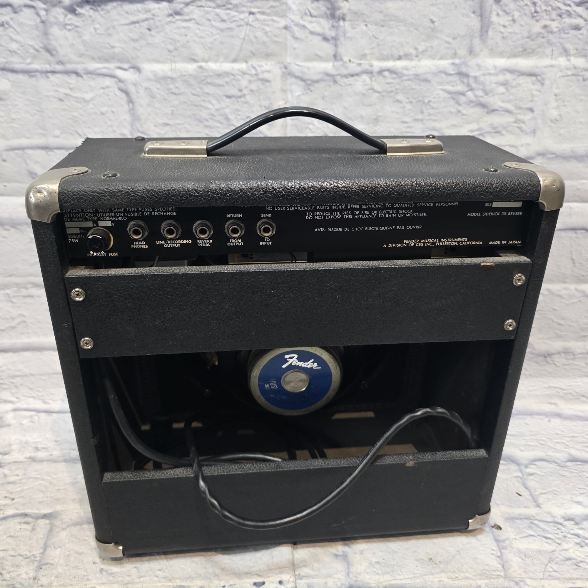 Fender Sidekick Reverb 30 Amps