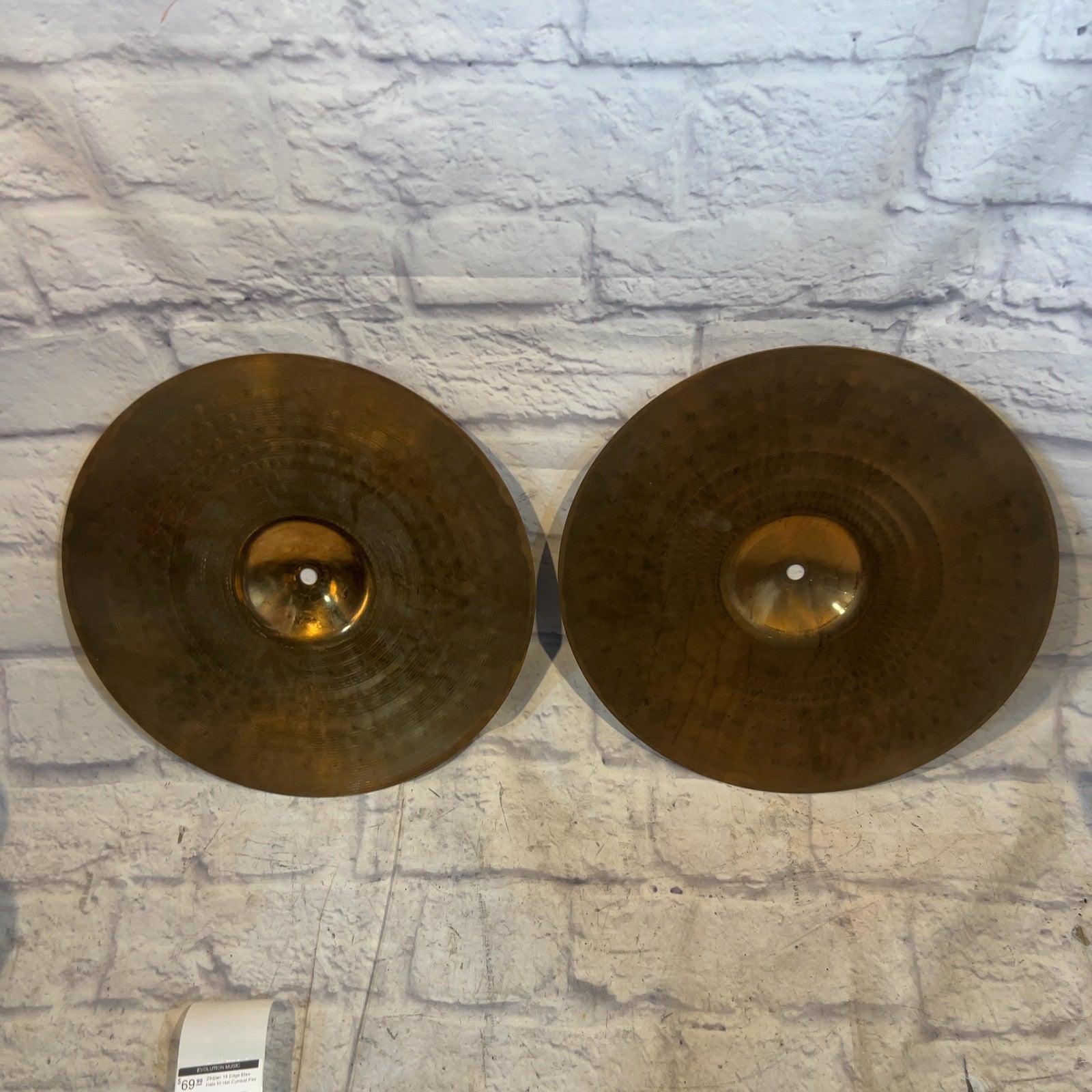 Zildjian 14 Edge Max-Hats Hi Hat Cymbal Pair