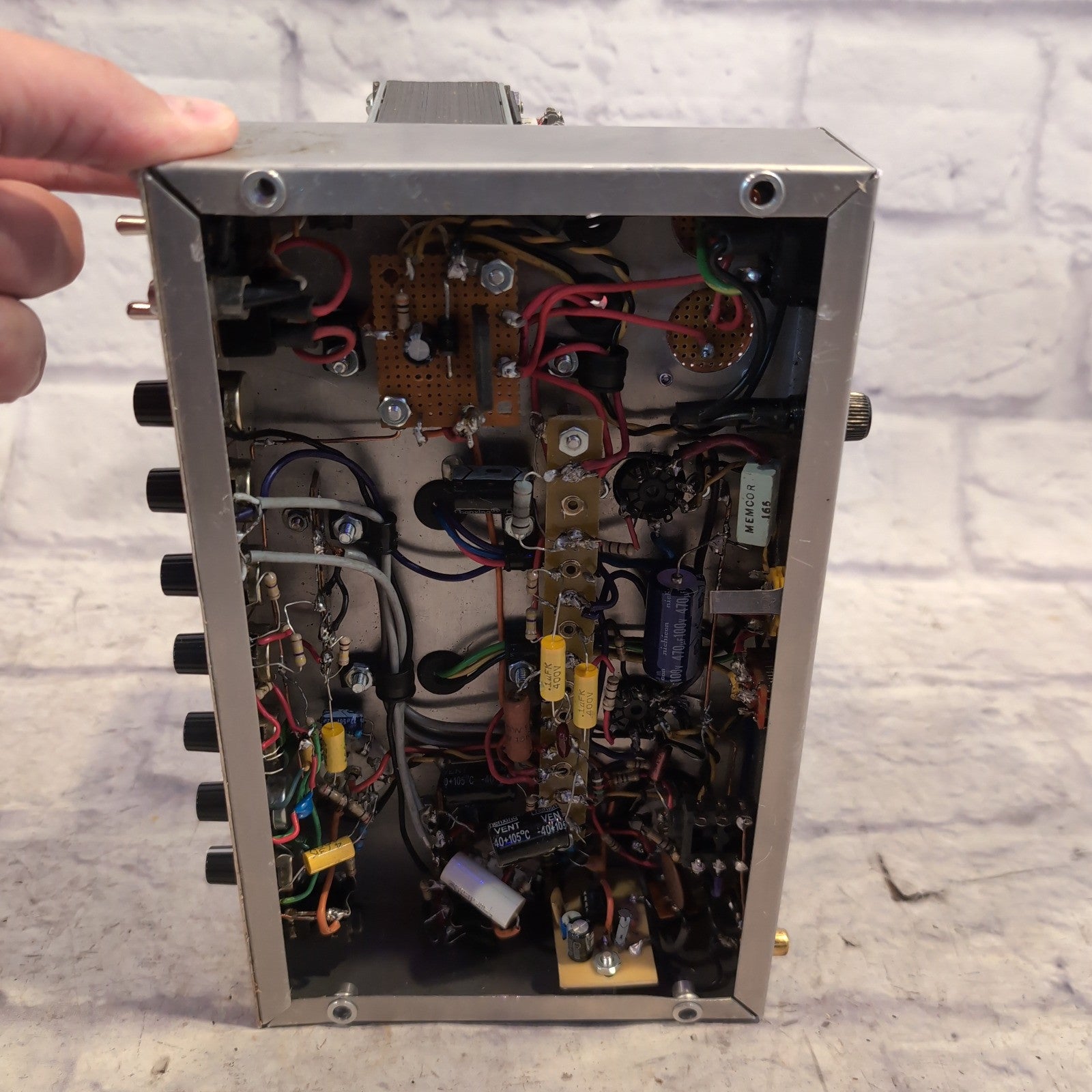 Eclone Amplifier chassis with Transformers and Tubes