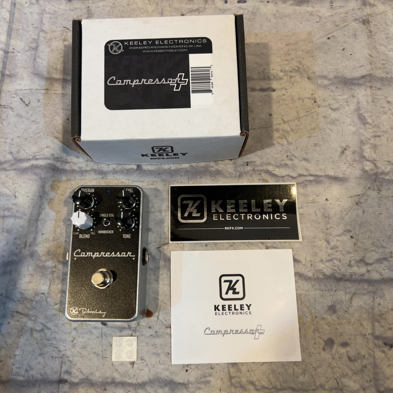 Keeley Compressor + Compression Pedal