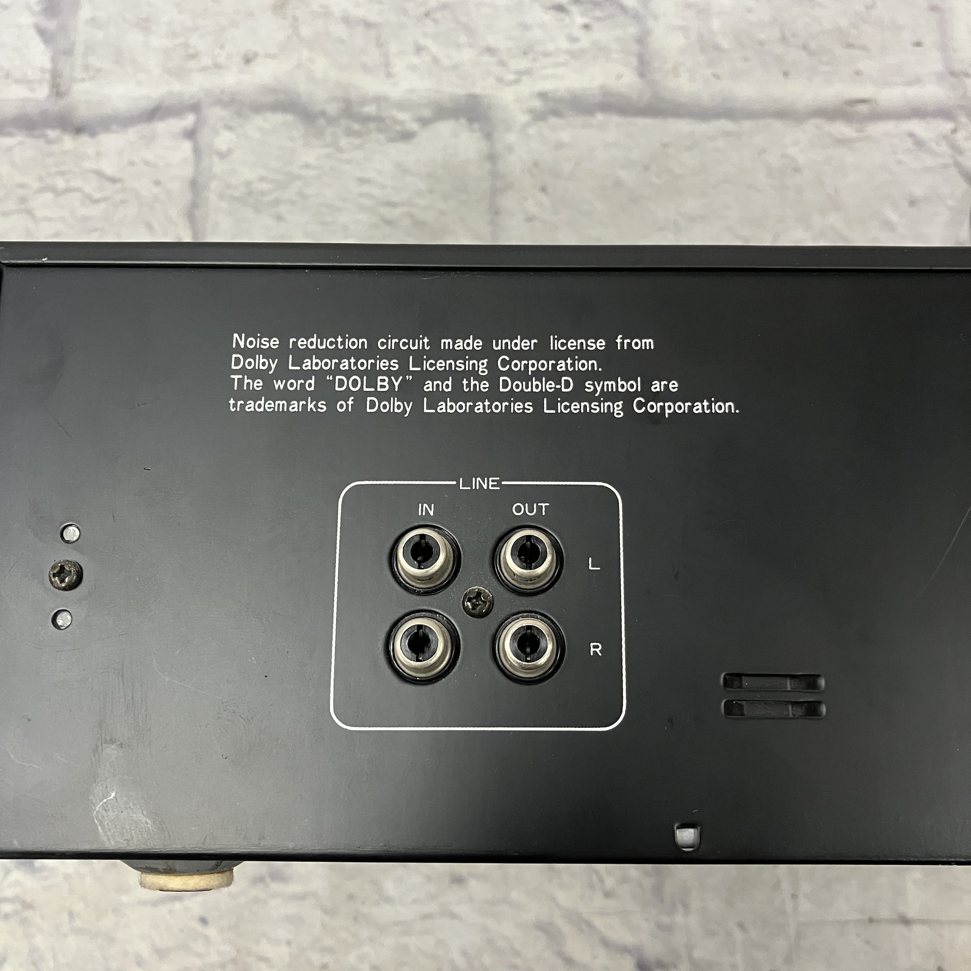 Sherwood CD320B Cassette Deck (AS IS)