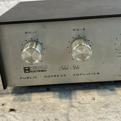 Herald AM-53A Solid State PA Amplifier Portable PA