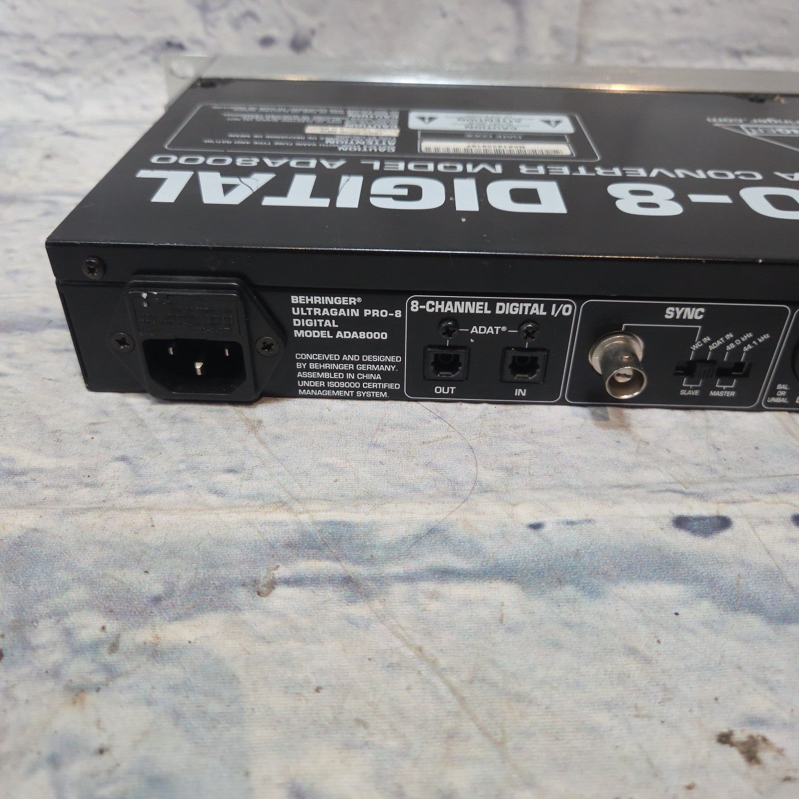 Behringer Ultragain Pro-8 Digital Audio Interface