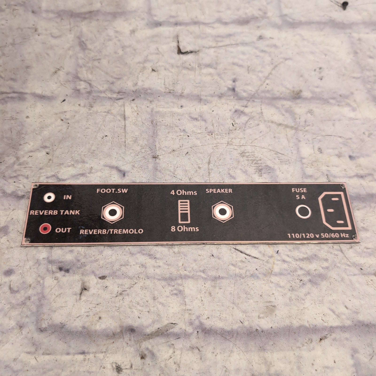 Eclone Amplifier chassis with Transformers and Tubes