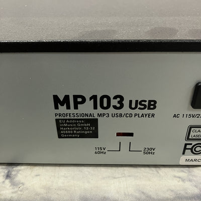 Numark MP103 USB DJ Rack