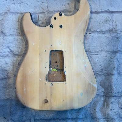 Unknown Stratocaster Electric Guitar Body