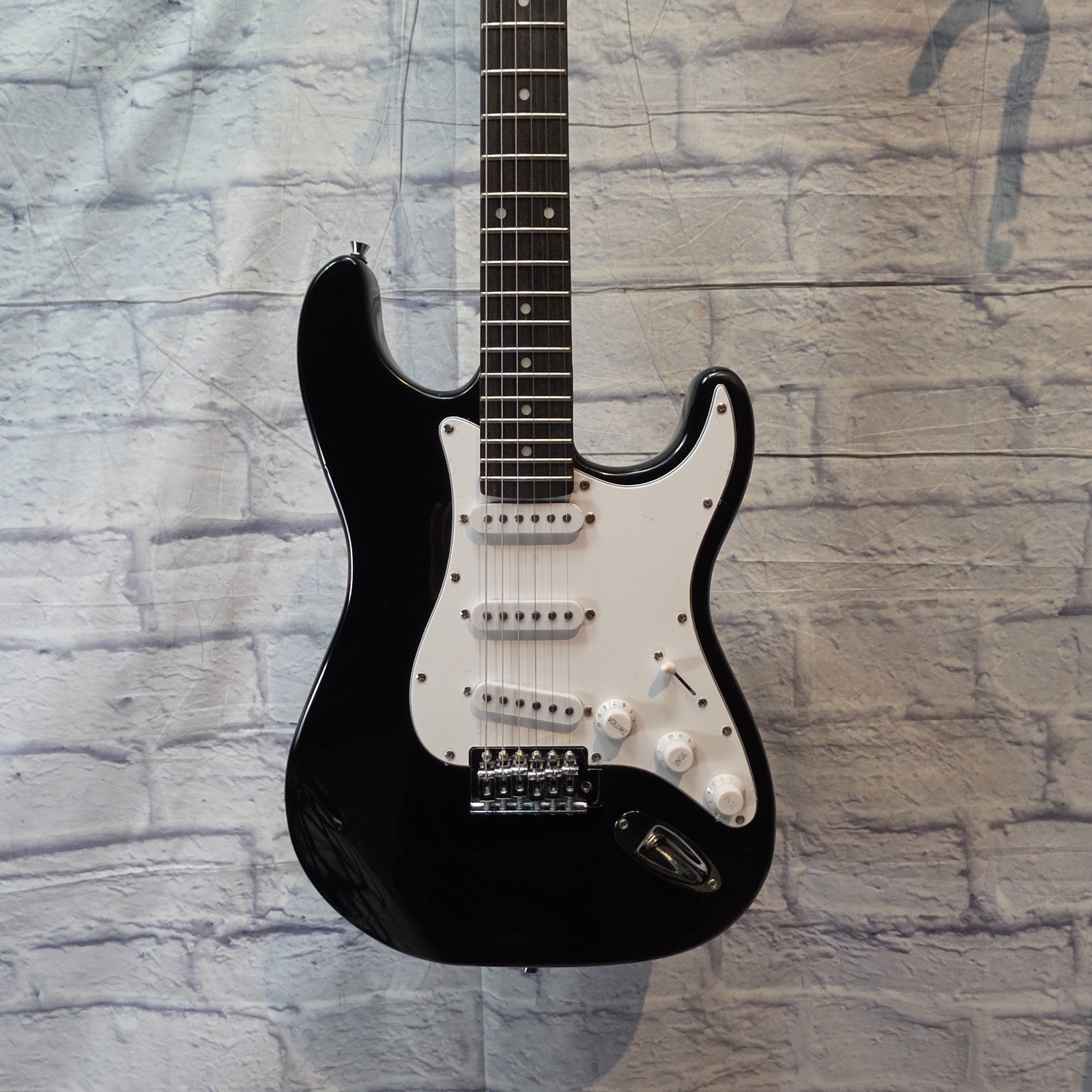 Zeny Black S-type Electric Guitar