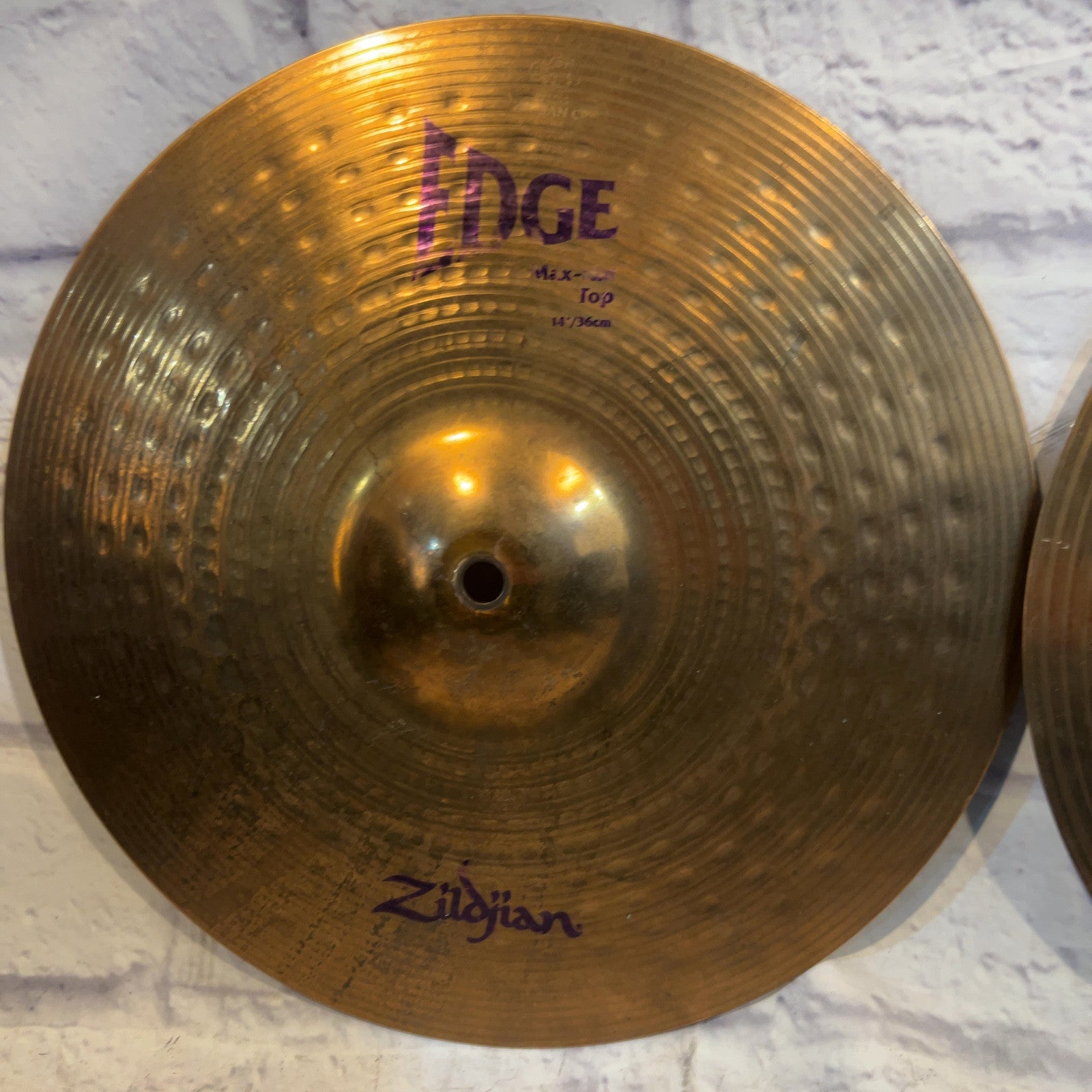 Zildjian 14 Edge Max-Hats Hi Hat Cymbal Pair