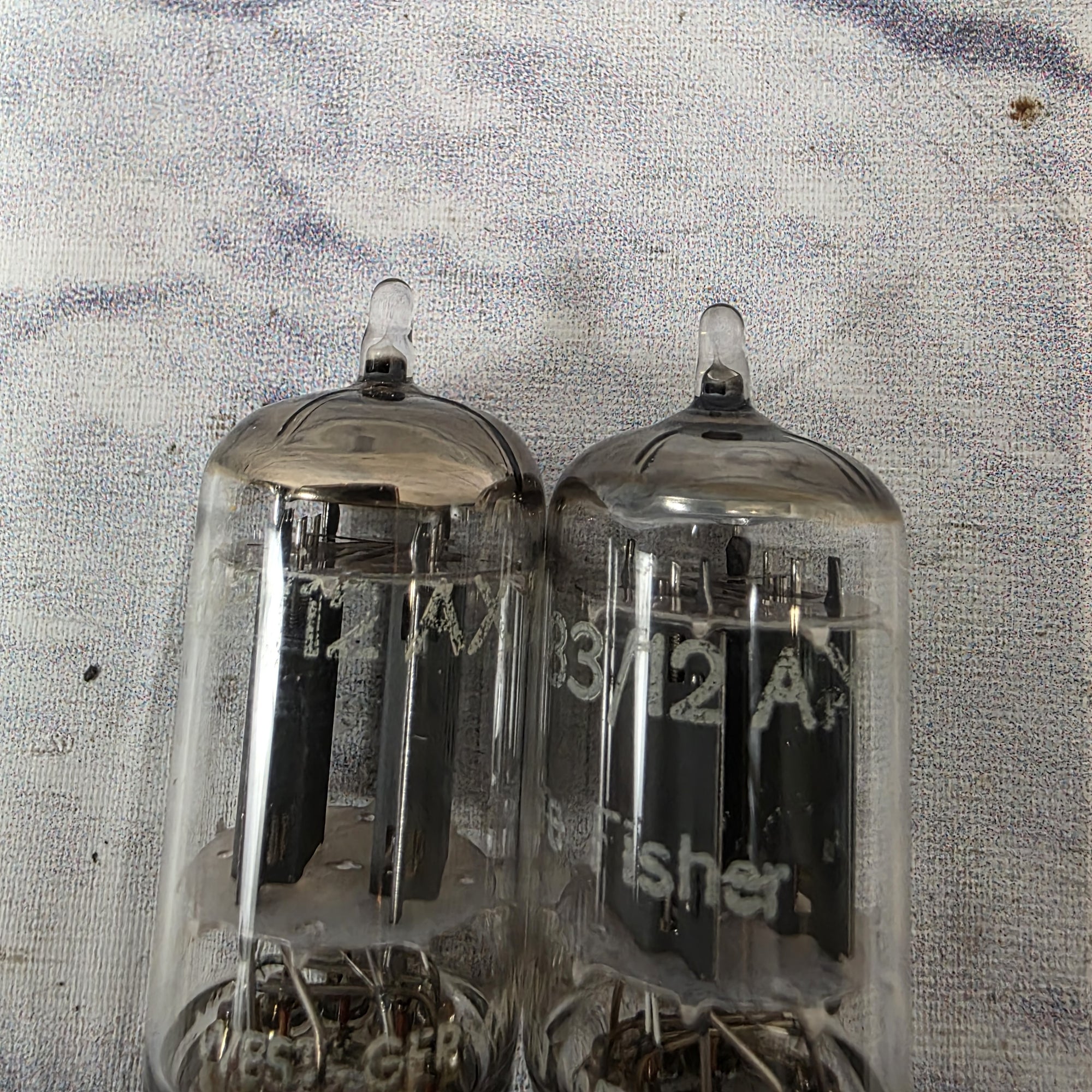 The Fisher 12AX7 Amplifier Tube Pair