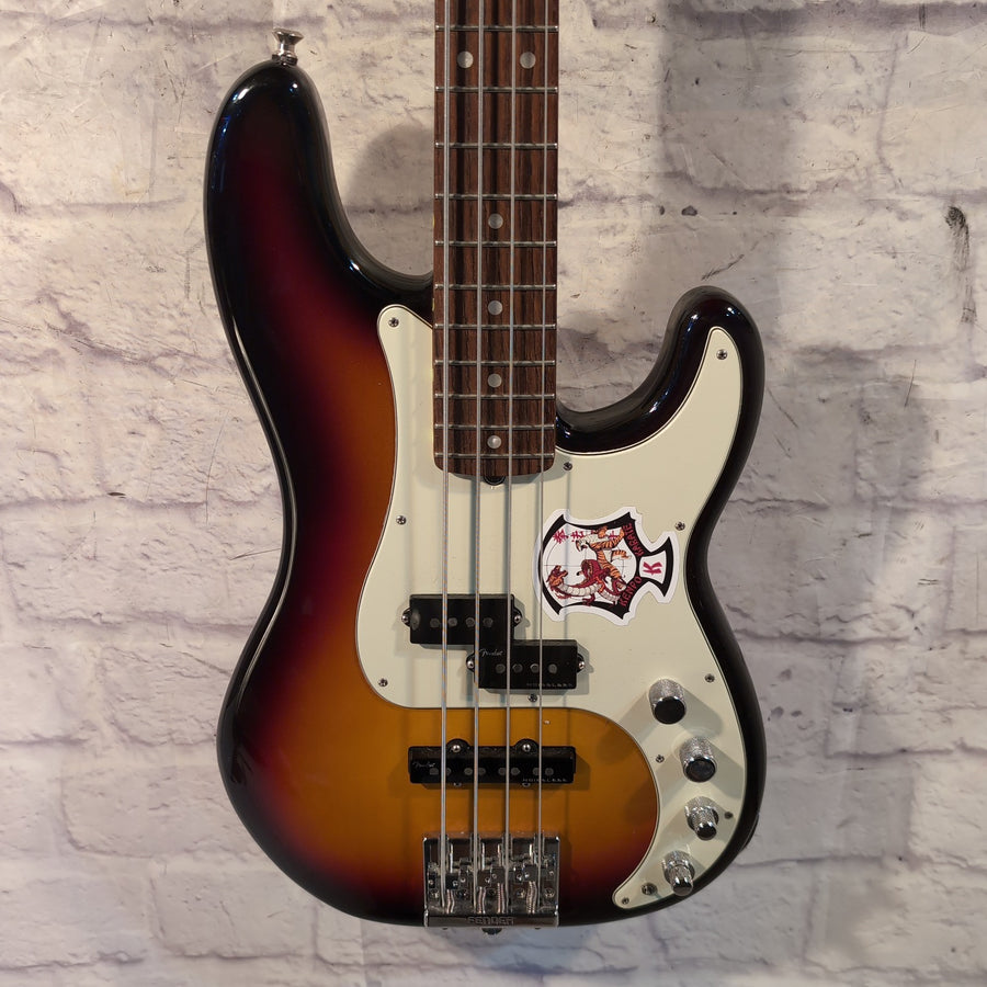 2021 Fender American Ultra Precision Bass 4 String Bass Guitar USA - Ultraburst