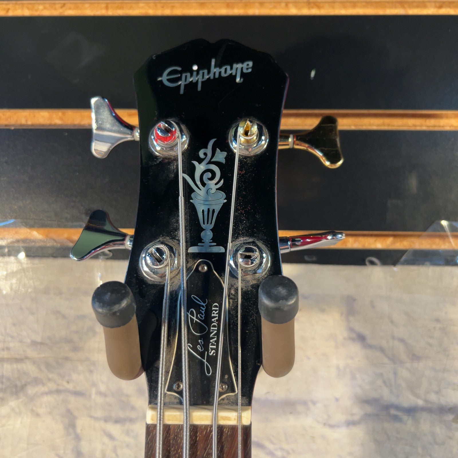 Epiphone Les Paul Bass 2001 Body Crack AS-IS