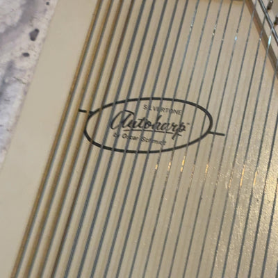 Silvertone by Oscar Schmidt Autoharp with Case Harp