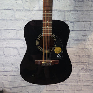 Epiphone PR-100-12/BK 12 String Acoustic Guitar