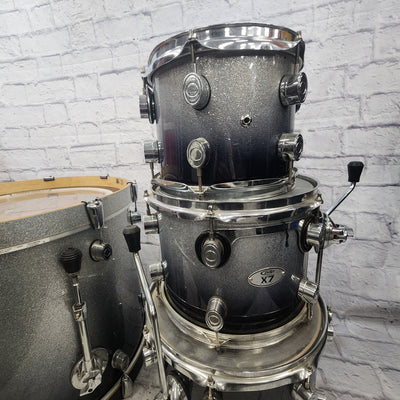 PDP Pacific Drums & Percussion X7 4pc Drum Kit 22 / 14 / 12 / 10