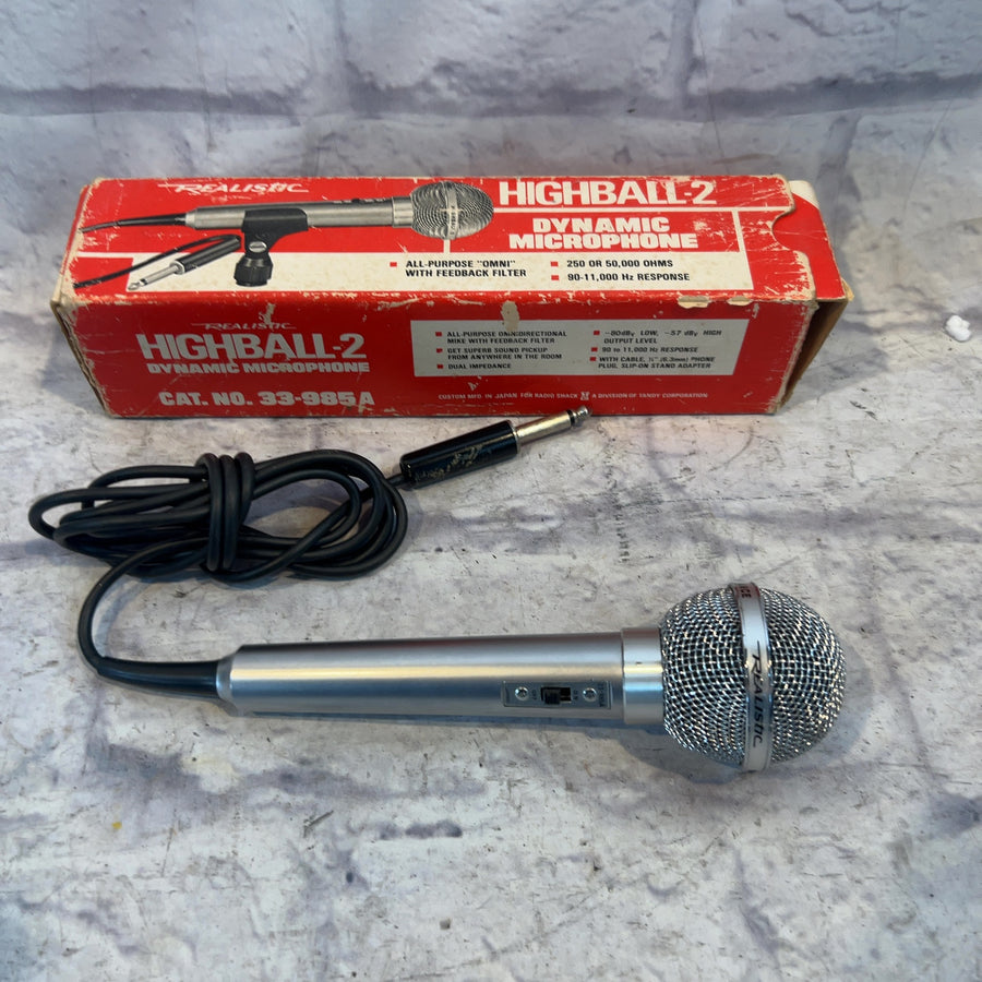 Realistic Highball 2 Microphone