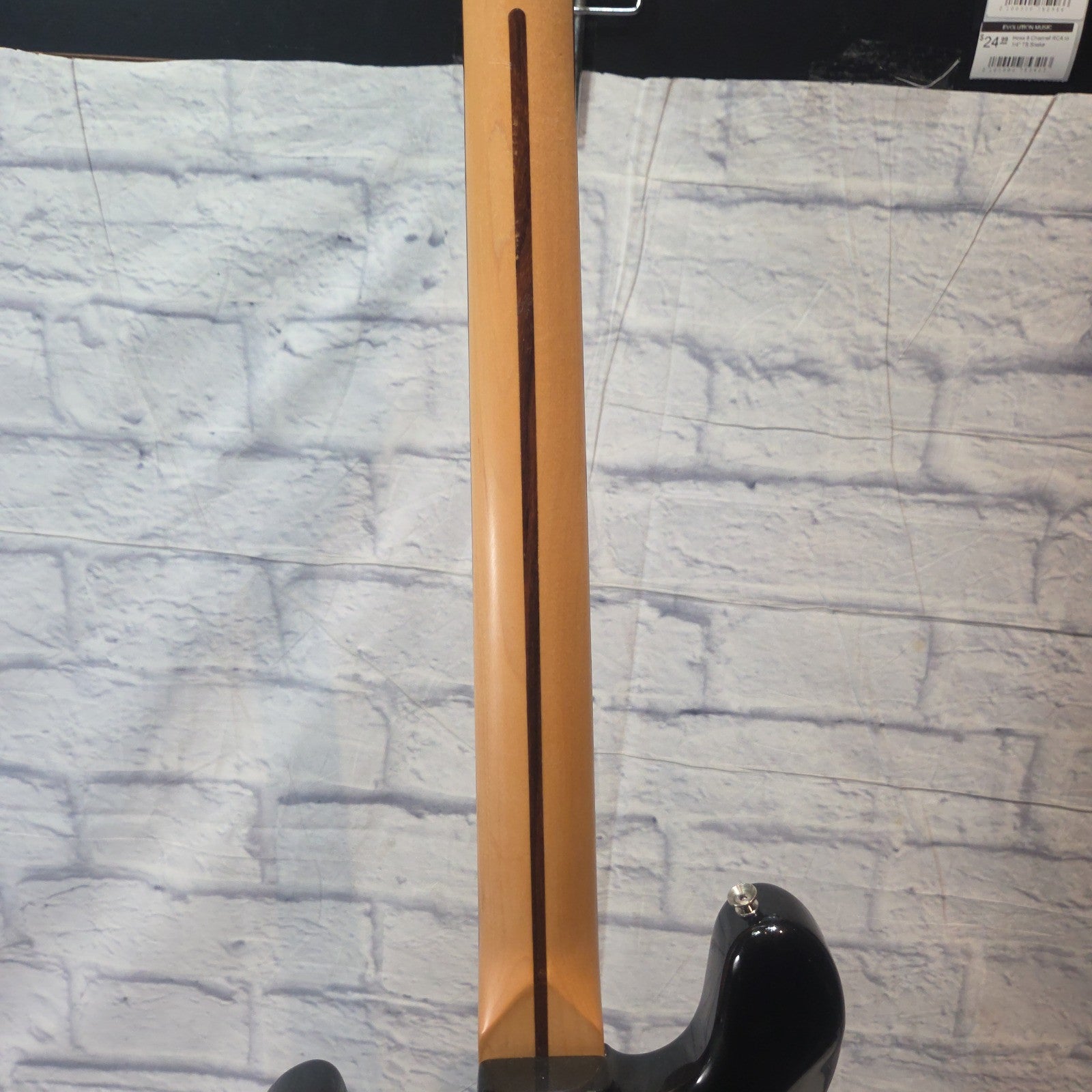 Squier Black Sparkle Affinity Jazz Bass 4 String Bass Guitar