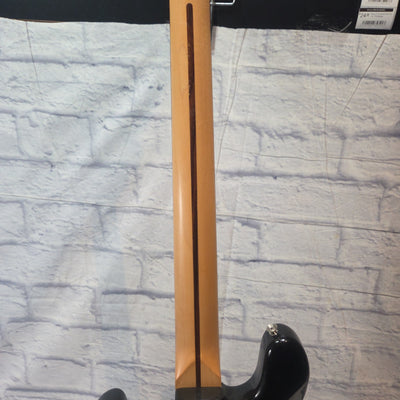 Squier Black Sparkle Affinity Jazz Bass 4 String Bass Guitar