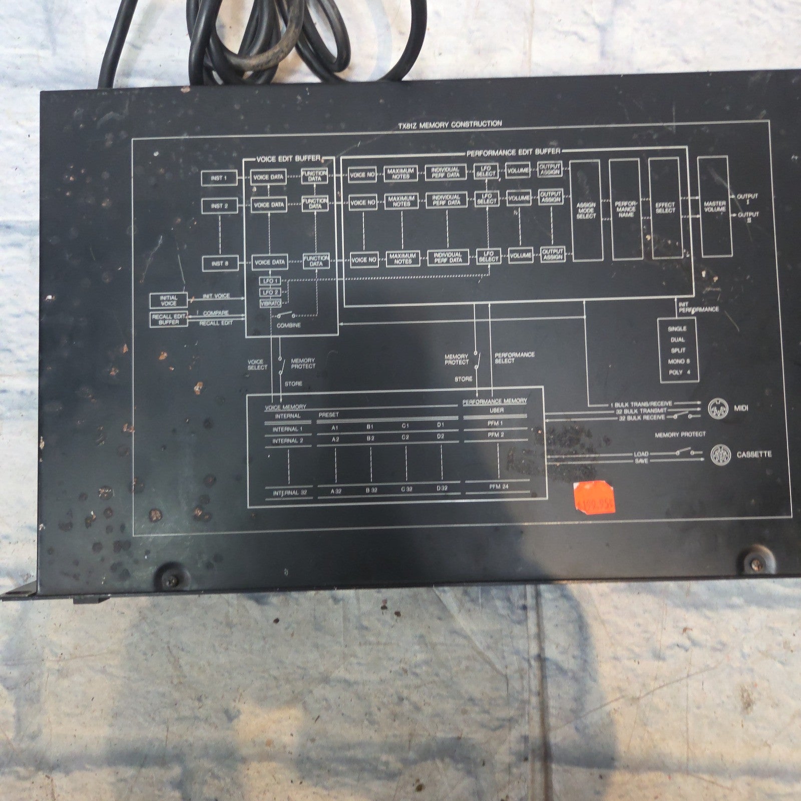 Yamaha TX81Z Digital Synth