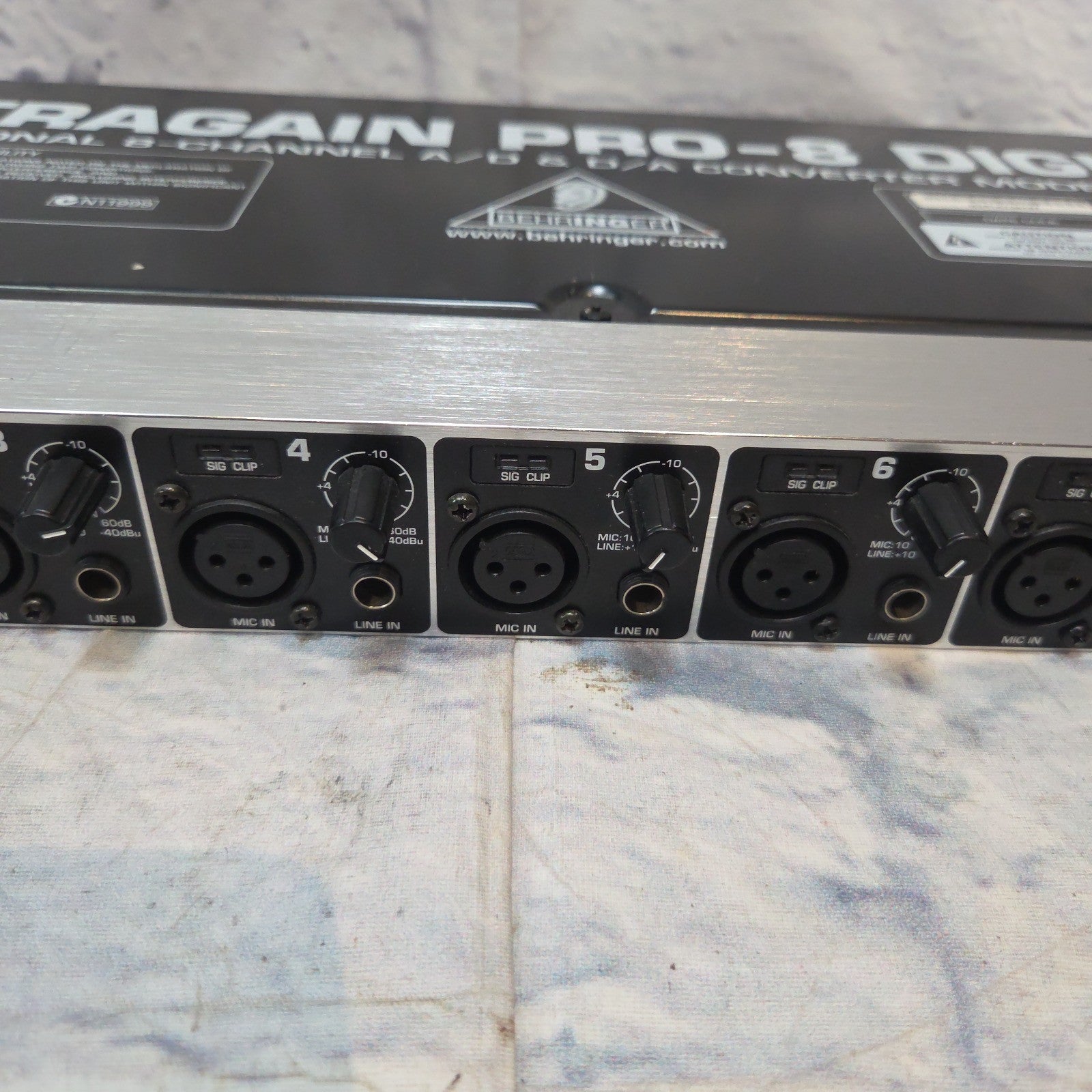 Behringer Ultragain Pro-8 Digital Audio Interface