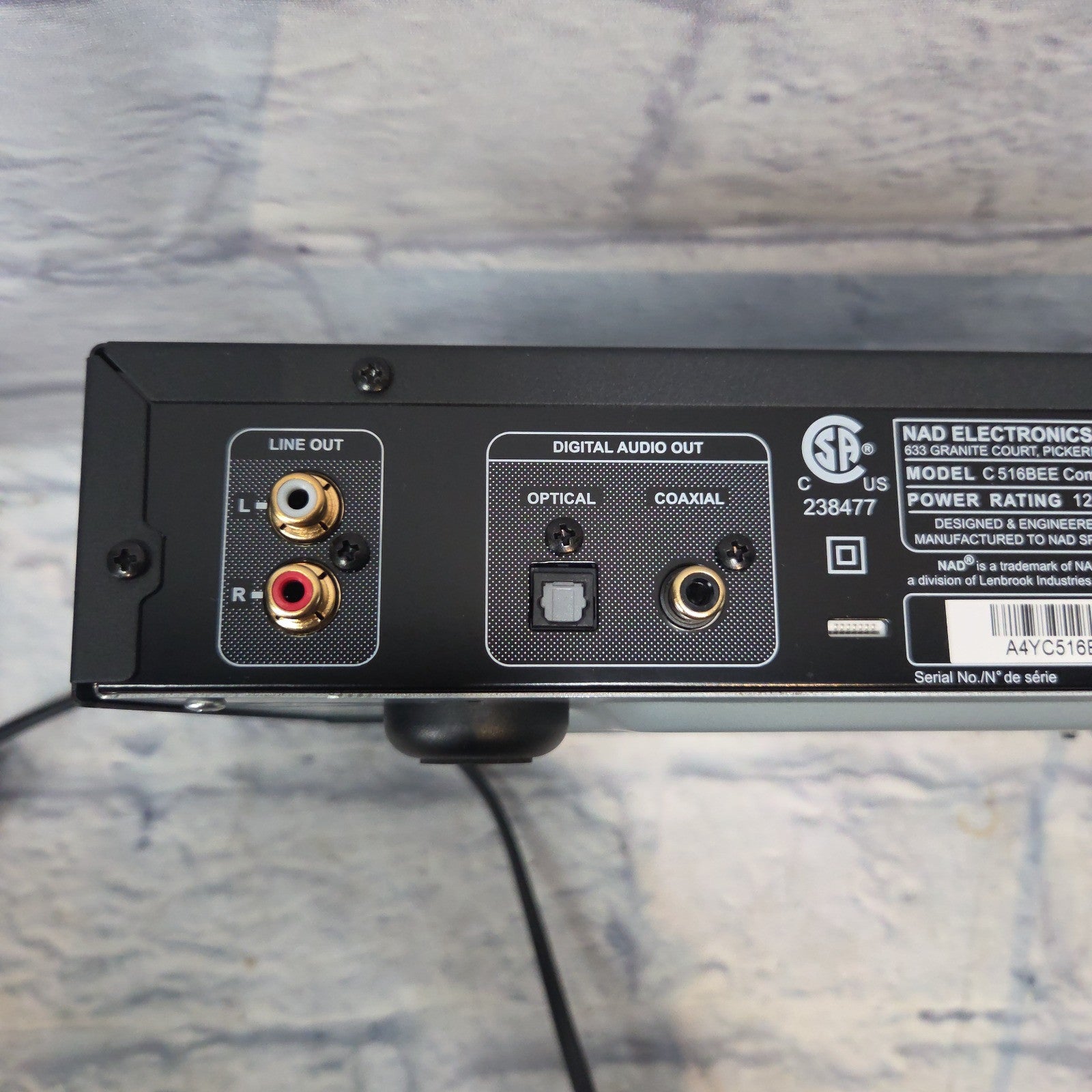 NAD Compact Disc Player C 516BEE CD Player