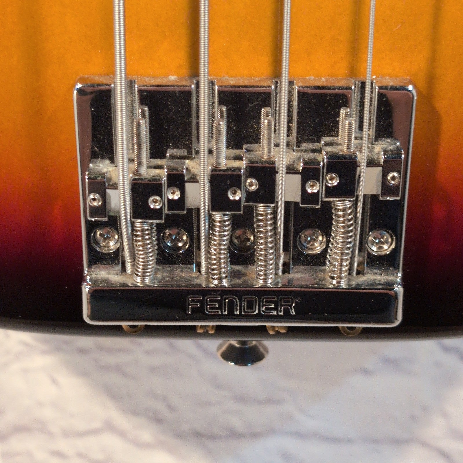 2021 Fender American Ultra Precision Bass 4 String Bass Guitar USA - Ultraburst