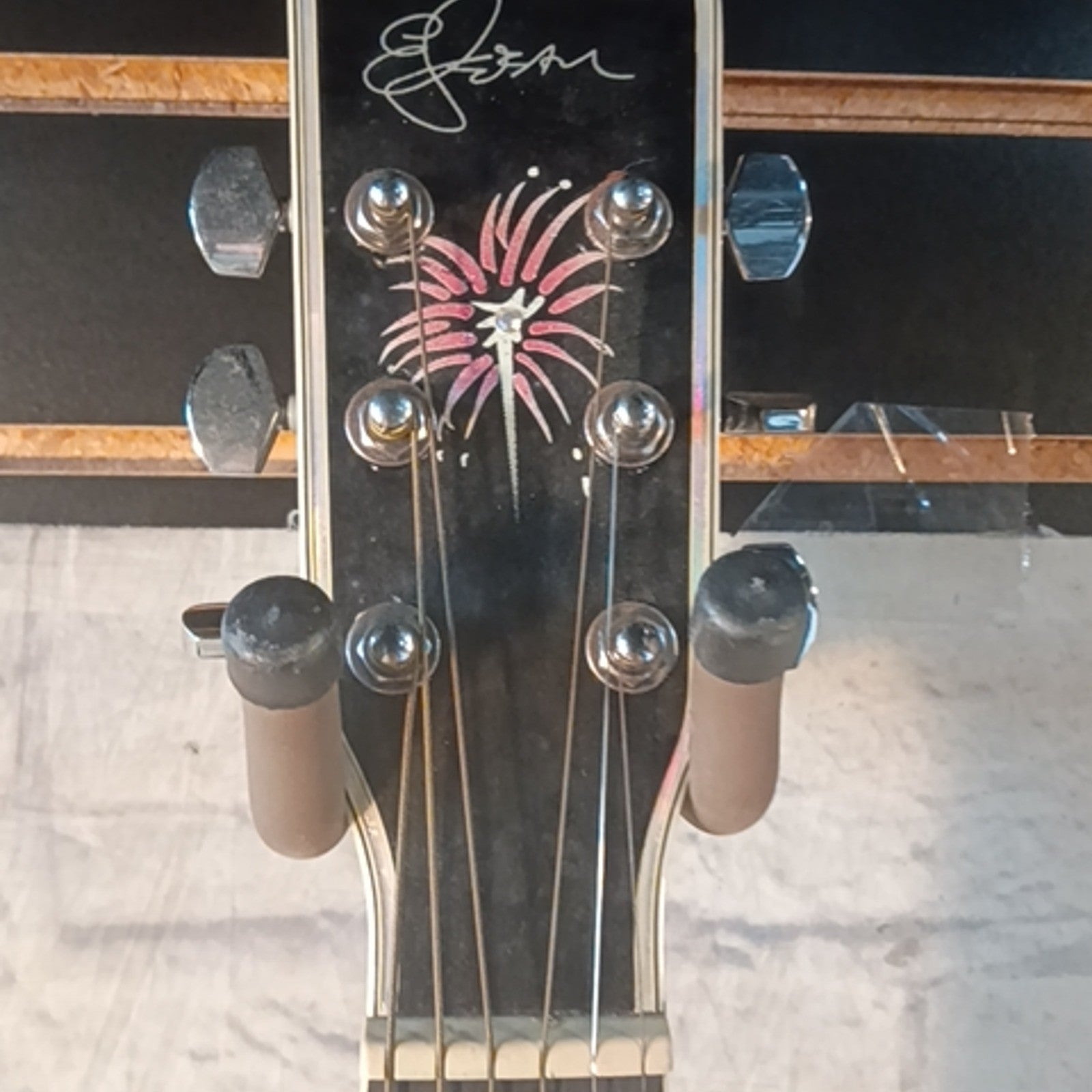 Esteban Fireworks Dreadnaught Acoustic Guitar 2007 Acoustic Guitar
