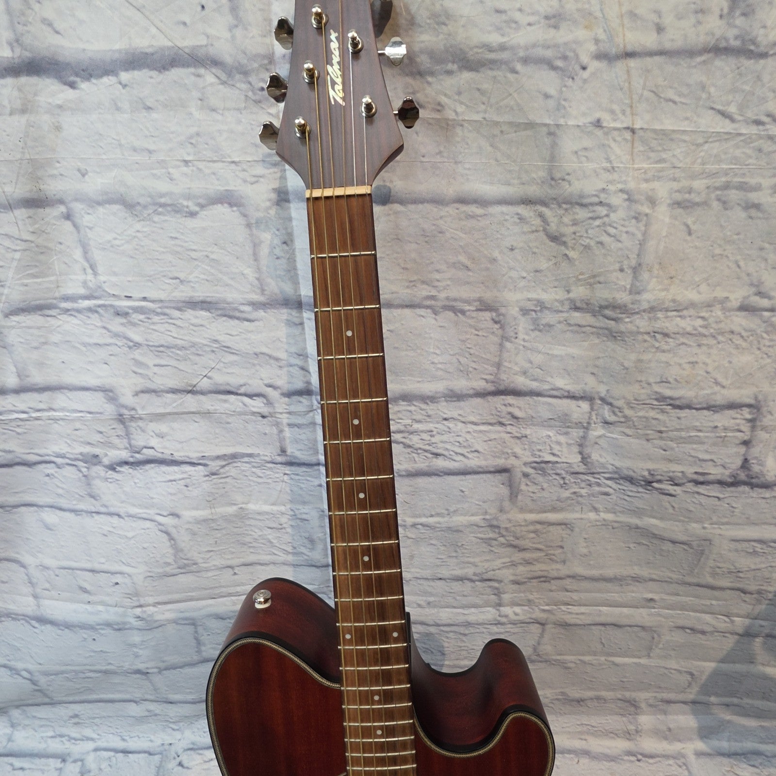 Ibanez Talman Double Cutaway Acoustic / Electric (OPN) W/ Case Acoustic Guitar
