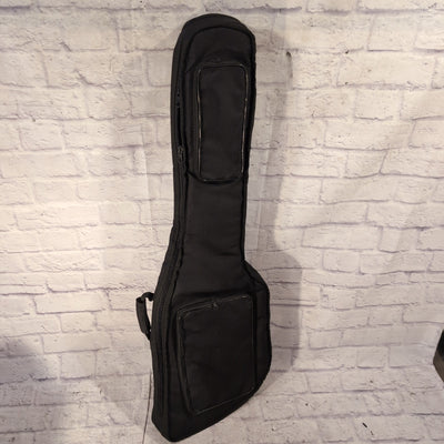 Bass Guitar Gig Bag with Shoulder Straps and Accessory Compartments