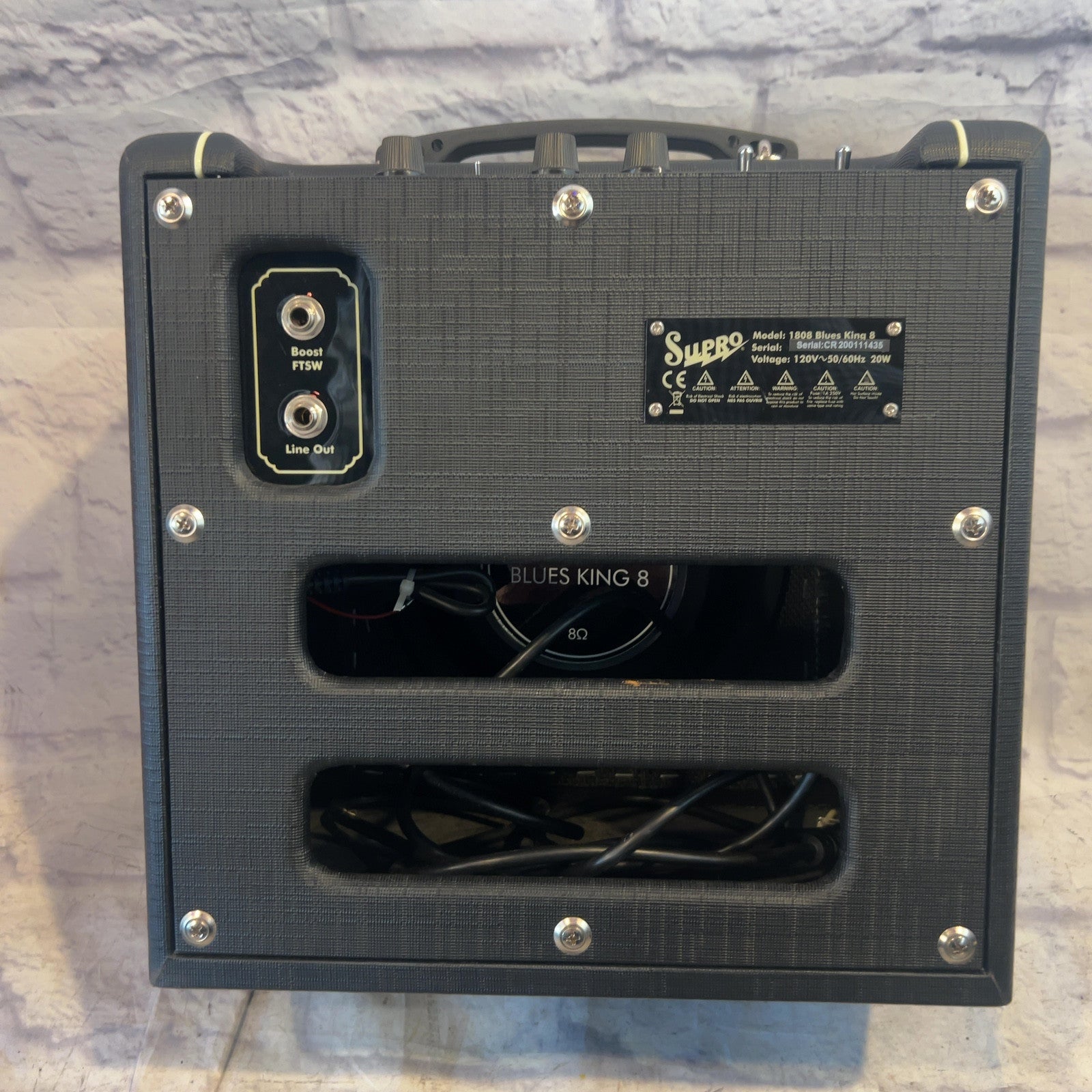 Supro 1808 Blues King 8 Guitar Combo Amp