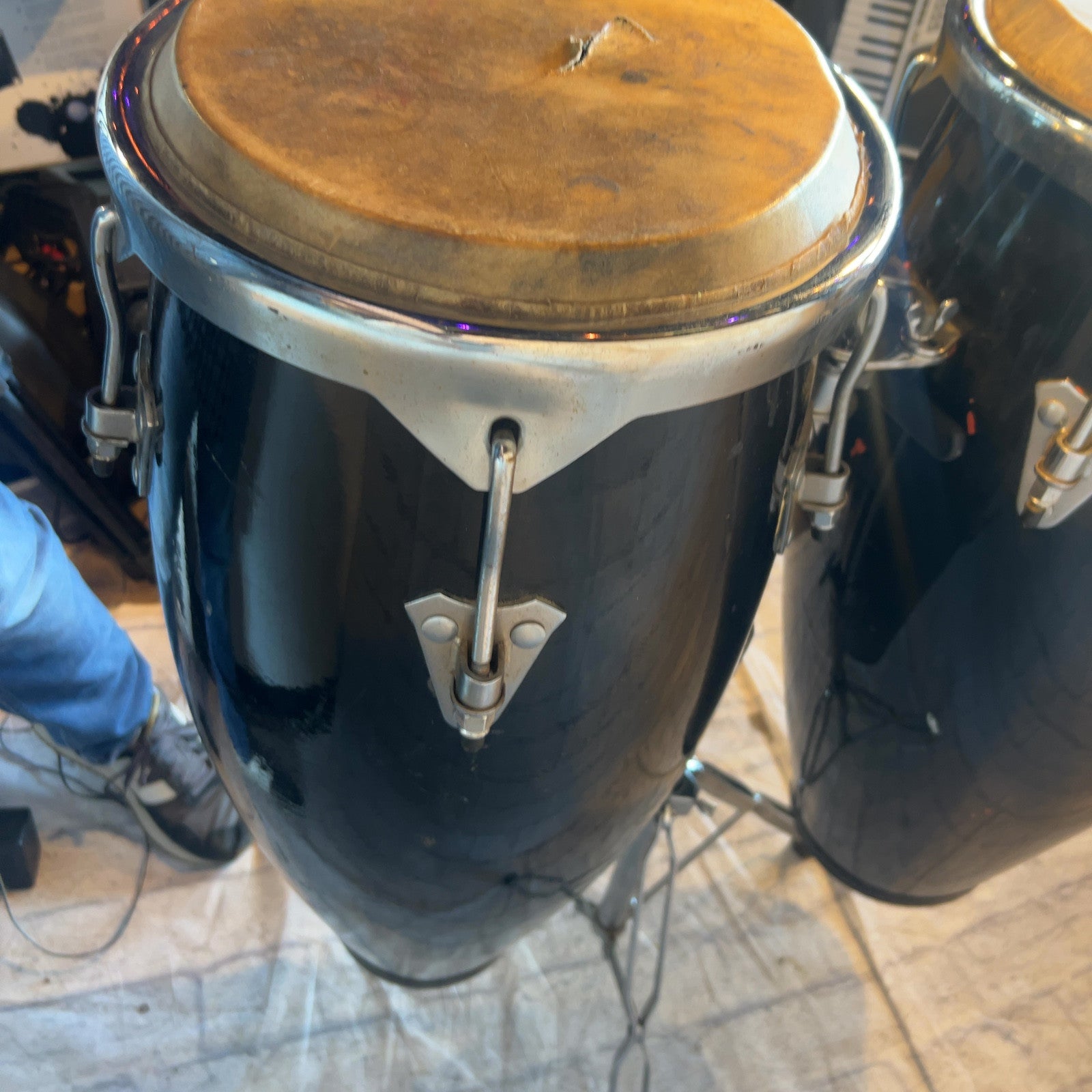 Groove Percussion Conga Set with Stand