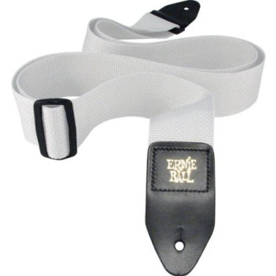Ernie Ball Polypro White Guitar Strap