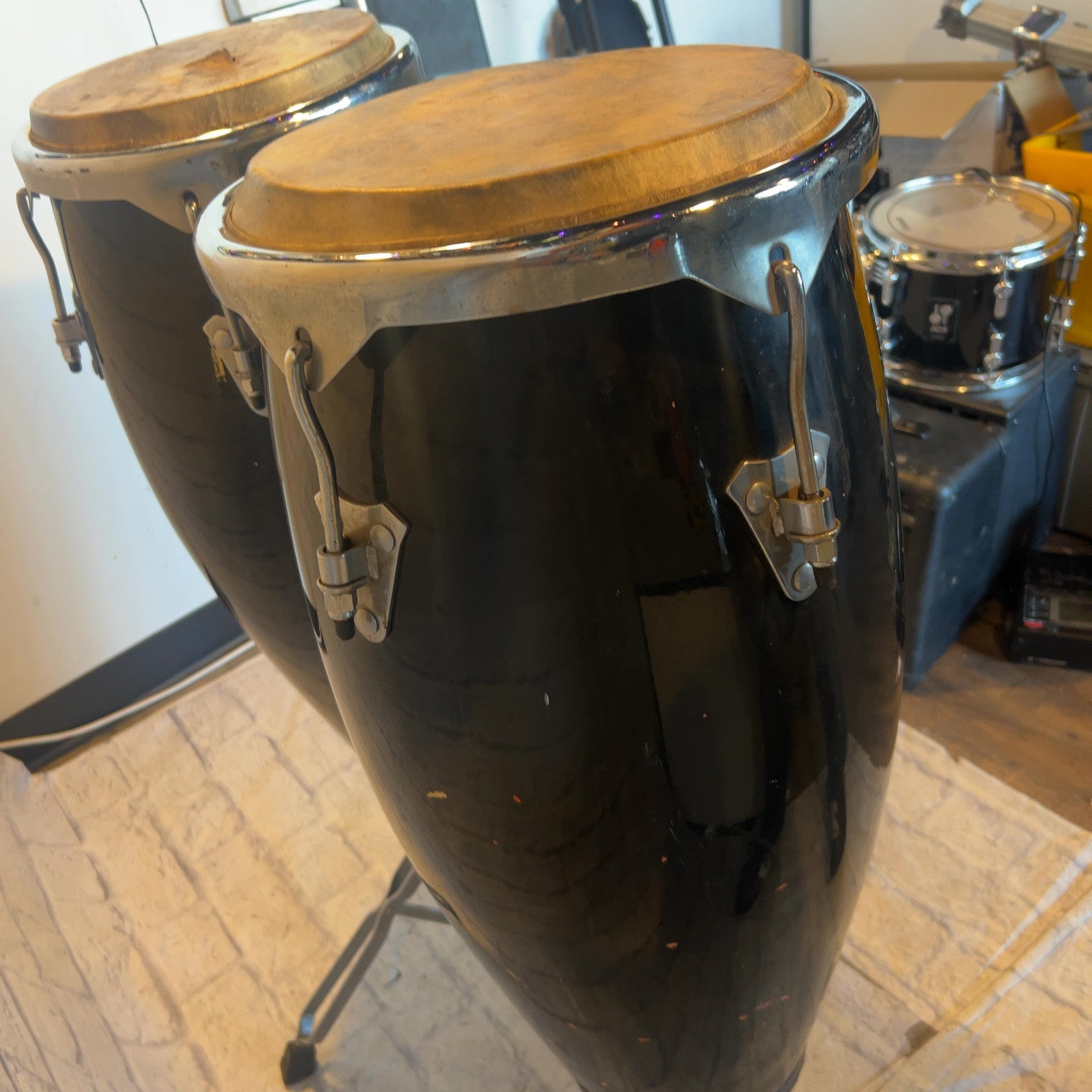 Groove Percussion Conga Set with Stand