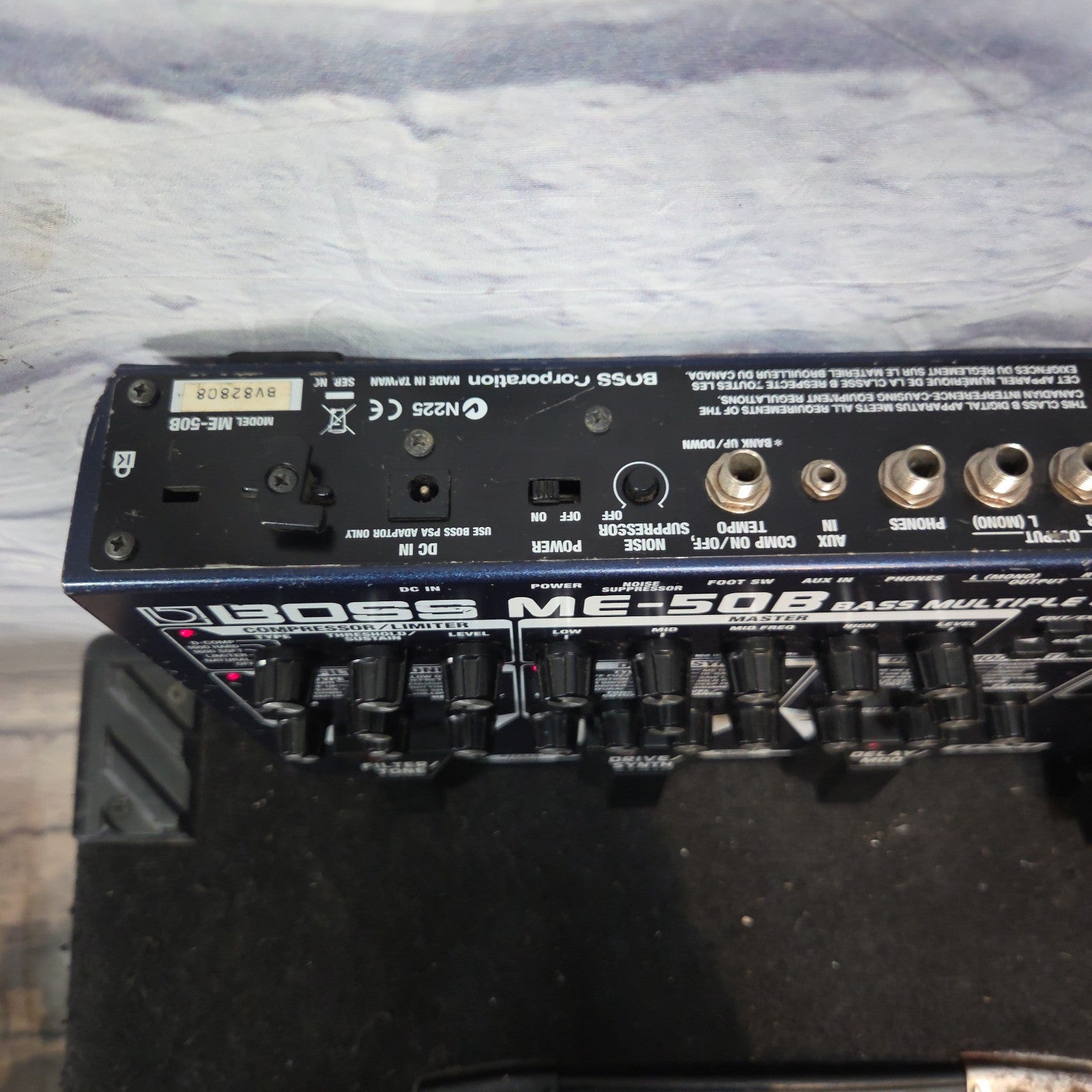 Boss ME-50B Bass Multiple Effects Effects Pedal
