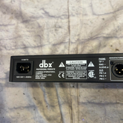 DBX 266xs Compressor